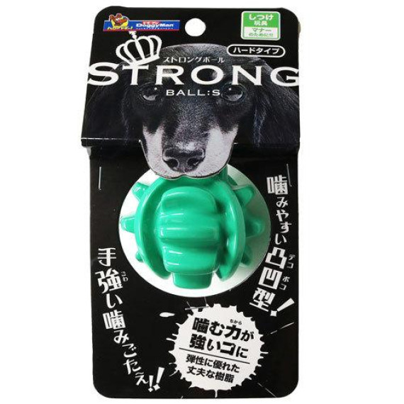 DoggyMan 強力咬咬球 彈性橡膠潔齒狗玩具 STRONG BALL