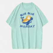 (預訂)Yu Bo's Blue Blue Monday Tee 魚寶的Blue Blue Monday T恤