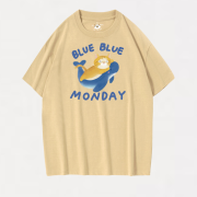 (預訂)Yu Bo's Blue Blue Monday Tee 魚寶的Blue Blue Monday T恤