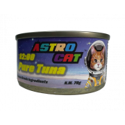 ASTRO CAT 無穀物肉絲湯罐 02:00 PURE TUNA 純吞拿魚 70G