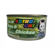 ASTRO CAT 無穀物肉絲湯罐 03:30 TUNA & CHICKEN 雞肉+吞拿魚70G