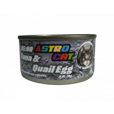 ASTRO CAT 無穀物肉絲湯罐 05:00 TUNA & QUAIL EGG 鵪鶉蛋+吞拿魚 70G