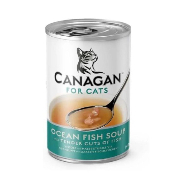 Canagan 營養補水沙甸魚配鯖魚湯 140g