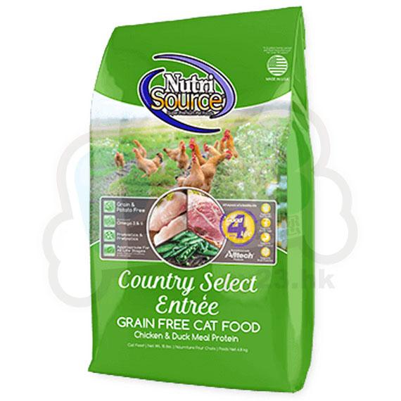 Nutri Source營養源 Country Select 雞肉田園精選無穀物配方貓糧 2.2 LB